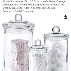 Apothecary jars